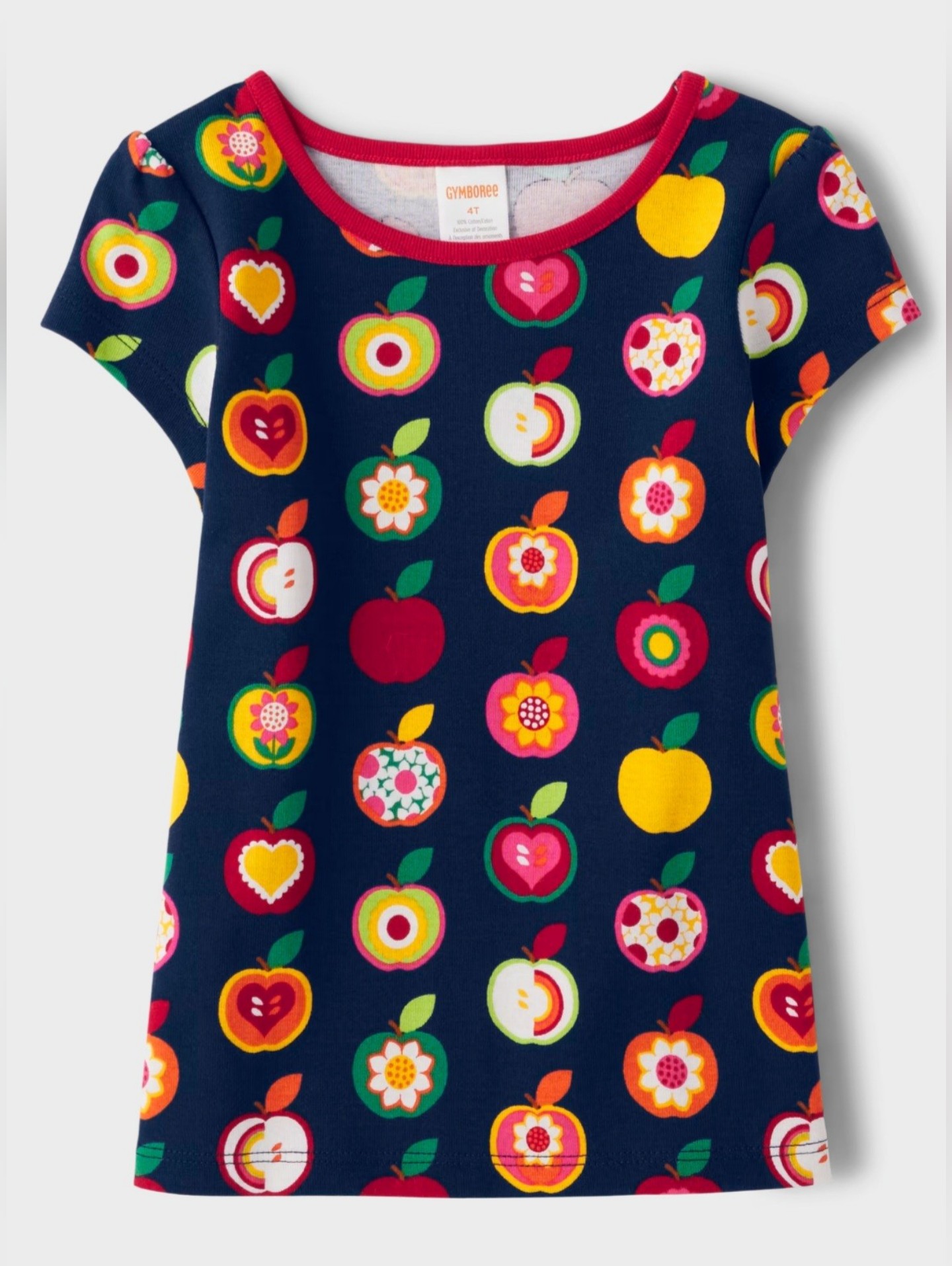 Gymboree Apple Orchard Apple Top